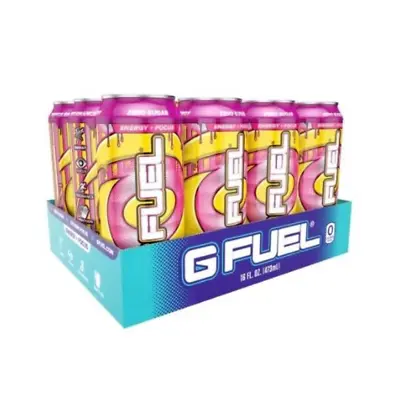 G Fuel Energy Drink Carton Of 12 Ready To Drink Gfuel Flavour Hype Sauce • $59.95