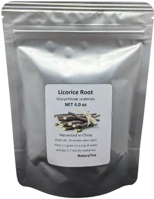 Licorice Root 감초(甘草) - Loose Root C/S By Nature Tea Wild Crafted From USA • £6.60