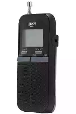 £12.99 • Buy Bush Portable AM FM Radio Mono Speaker Battery Travel Personal Pocket Radio LCD