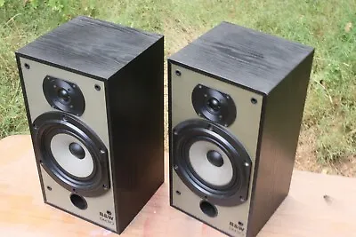 B&W DM110 Bookshelf Speakers Very Good Cosmetics Work Great • $195