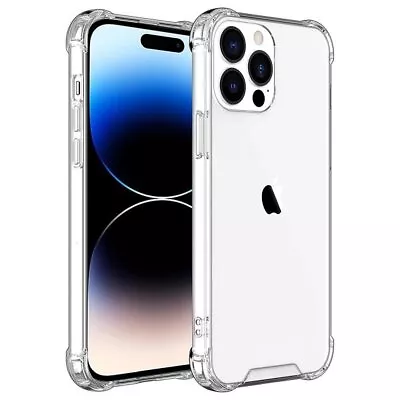 $5.99 • Buy For IPhone SE 14 12 11 Pro XS Max XR 6S 7 Plus Heavy Duty Shockproof Case Cover
