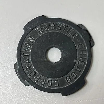 Vintage Webster Chicago Corporation 45 Rpm Record Adapter Metal • $7.49