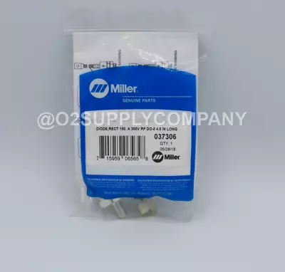 Miller Electric 037306 Diode Rect 150. A 300V RP DO-8 None 4.5   Long • $114