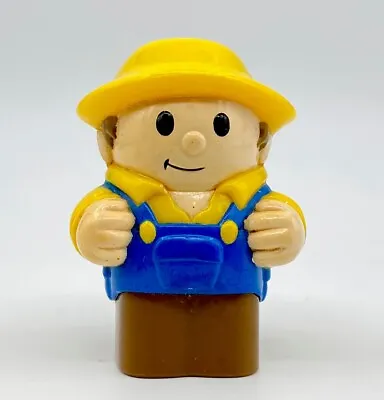 Vintage Mega Bloks First Builders Farmer Figure 3” • $6.99