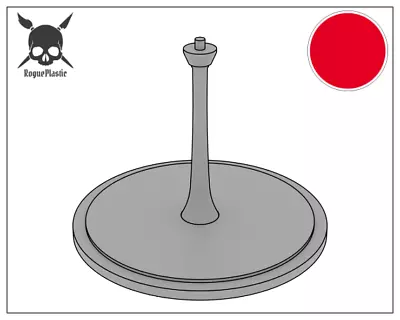 Scale Model Airplane Flight Stand With Roundel Base - Japanese Air Force • £5.20