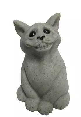 Quarry Critters (2000) Vintage Chico The Cat Figurine Second Nature Design  4 T • $10.95