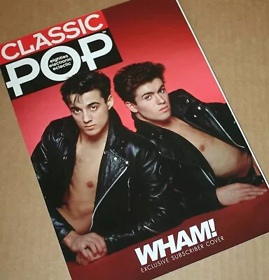 CLASSIC POP Magazine (UK) July/August 2023 EXCLUSIVE WHAM/George Michael COVER • $14.99