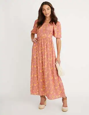 ROCKMANS - Womens Dress -  Puff Sleeve Maxi Dress • $29.74