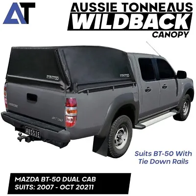 Wildback Canopy For Mazda BT-50 Dual Cab (2007-Oct 2011) Not Canvas • $1099