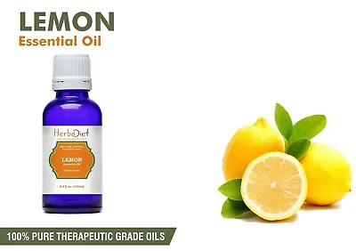 Natural Lemon Essential Oil 100% Pure Aromatherapy Oils Therapeutic Grade • $3.99