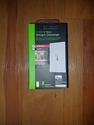 In-Wall Z-Wave Toggle Smart Dimmer ZW3011 White NEW • $23