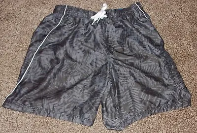 Mens Swim Trunks - SPEEDO - Gray Print - L/Large • $7.99