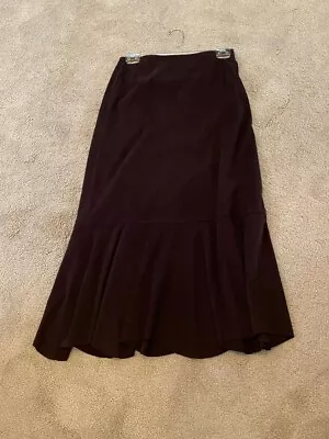 J. Jill Brown Long Skirt - Size 4 - Nice • $2.99