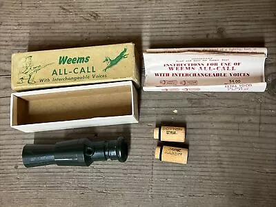 Vintage Weems All-Call With Interchangeable Voices • $34.99