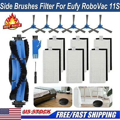 US Side Brushes Filter Parts For Eufy RoboVac 11S 30 30C 25C 15C 35C Replacement • $6.99