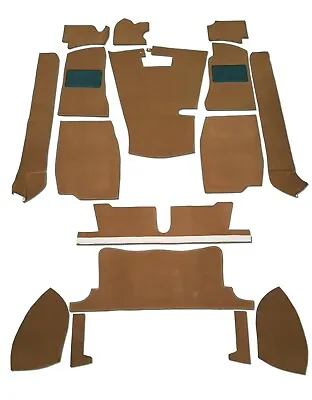  Replacement Car Carpet Set Autumn Leaf Brown-High Quality(Fits MG MGB Roadster) • $221.01