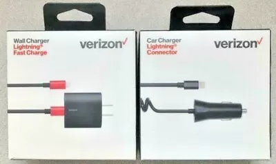 Original Verizon Lightning Wall Charger Or Car Charger For IPhone 11 XS XR X - # • $19.99
