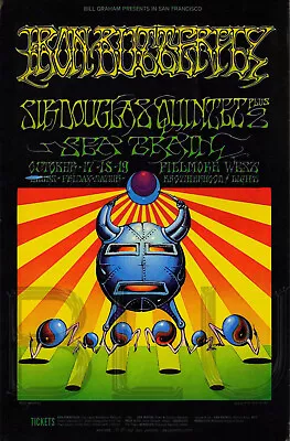 1968 Iron Butterfly Concert Poster 13x19  Photo Print • $16.96