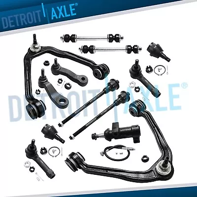 13pc Front Upper Control Arm Sway Bar Tierods For Chevy Silverado 1500 GMC Yukon • $143.10