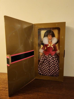 $10 • Buy 1996 Nrfb Winter Rhapsody Barbie Doll Avon Exclusive  Mattel 16873 Brunette