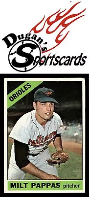 1966 Topps #105 Milt Pappas • $2