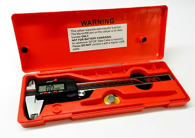 Digital Caliper VINCA DCLA-0605 Electronic Digital Vernier Micrometer Caliper 6  • $28.50