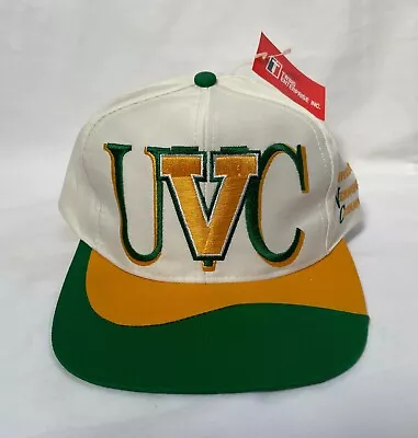 Vermont Catamounts UVC Vintage Hat Cap Snapback Twins Enterprise Swirl Brim New • $23.99