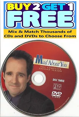 Mad About You (DVD) Second Season 2 Disc 3 Replacement Disc U.S. Issue! • $3.99