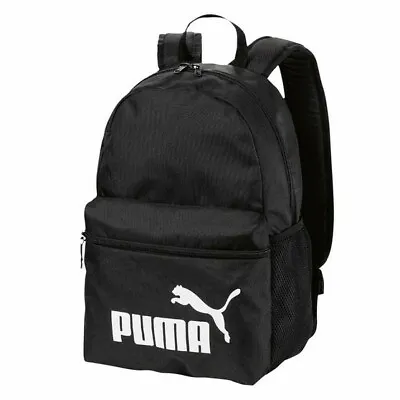 $34.95 • Buy Pume Phase Backpack 2 Black/White Logo School-Sport-Gym W30cm X H44cm X D22cm 
