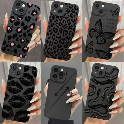 Cool Case For IPhone 15 Pro Max 14 13 12 11 XR Shockproof Silicone Matte Cover • £4.49