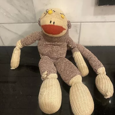 VTG “original” Sock Monkey- Stuffed Animal Plush- Please Read 🐒 • $6