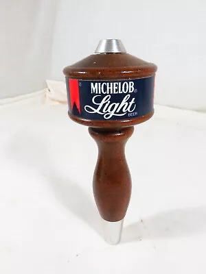 Vintage Michelob Light Beer 6 1/2  Wooden Tap Handle  • $12.50