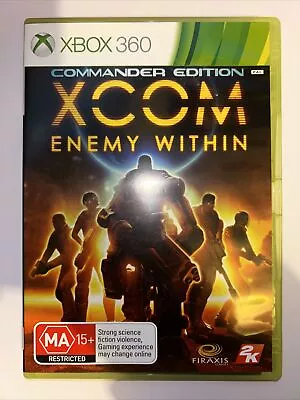 MINT DISC XBOX 360 XCOM : Enemy Within Commander Edition - COMPLETE LIKE NEW! • $45.88