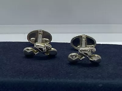 Links Of London Sterling Silver 2012 Olympic Track Cycling Cufflinks Velodrome • £70