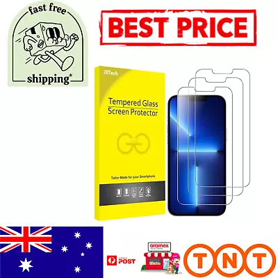 Screen Protector For Iphone 13/13 Pro 6.1-Inch Tempered Glass Film 3-Pack - AU • $18.95