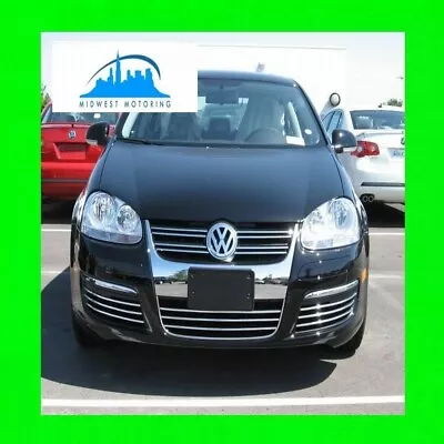 $29.45 • Buy 05-10 Vw Volkswagen Jetta Chrome Trim For Grille Grill 06 07 08 09 5yr Wrnty