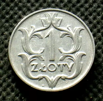 Old Coin Of Poland 1 Zloty 1929 Second Republic (ii Rzeczpospolita Polska) • $4.95