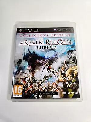 A Realm Reborn Final Fantasy XIV Online Collector's Edition - PS3 PlayStation 3 • $39