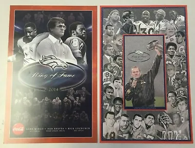 $9.99 • Buy Denver Broncos Ring Of Fame 11x17 Promo Poster (2) Different W/ Hall Of Famers
