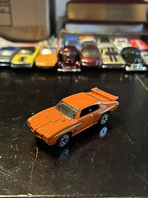 MATCHBOX PONTIAC GTO THE JUDGE Orange Diecast Car American Muscle Car • £7.95
