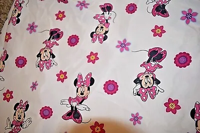 6T Disney MiNNIE MOUSE Fitted Crib Toddler Bed Sheet (Microfiber Fabric) • $16.99