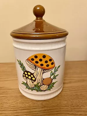 Vintage Merry Mushroom Canister Sears Roebuck & Co 1982 • $15.50