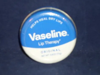One Tin Vaseline Lip Therapy Lip Balm Shea Butter 0.6 Oz Each                A38 • $5.99