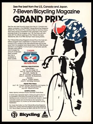 1982 Suntour 7-Eleven Gran Prix-ORIGINAL Bike/Bicycle Print Ad/mini Poster-#2 • $9.95