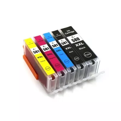 Compatible Canon PGI580 XL CLI581 Multipack PGBK/C/M/Y/BK Ink Cartridges TR7550 • £8.95