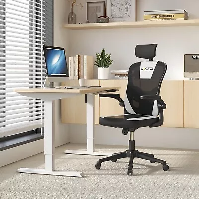 Home Computer Desk Chair Ergonomic Swivel Meeting Room Office Chair Gaming Chair • £71.99