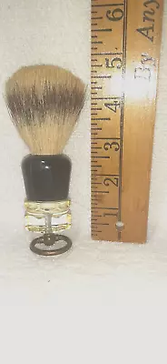 Vintage Made Rite 303L Badger Shaving Brush W. Brass Ring • $37