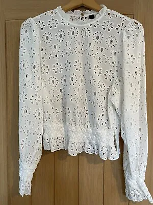 Marc Cain Broderie Anglaise Blouse N2 • £49