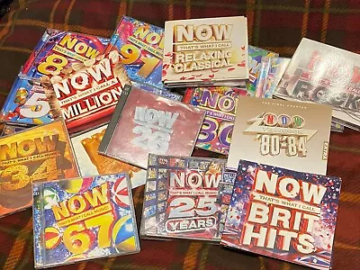 Now That's What I Call Music Cd's - Choose From The List - 100's Chart Hits • £2.50