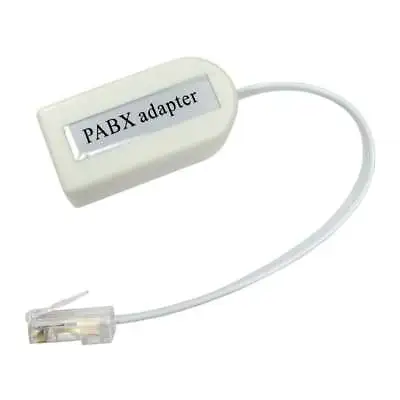 PABX ADAPTOR - BT To RJ45 Cat 5e Cat 5 Digital DG Digi Telephone Phone Fone Lead • £3.69